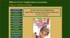 Desktop Screenshot of hillcrestforest.org